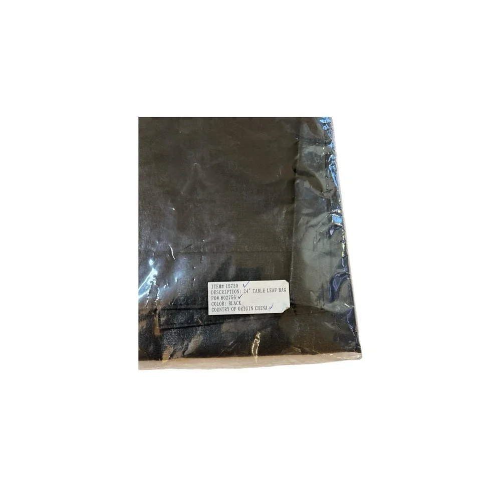 New Black Table Leaf Storage Bag Cover 24